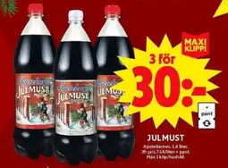 ICA Maxi JULMUST erbjuda