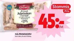 ICA Maxi SCAN Julprinskorv erbjuda