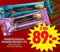 ICA Maxi Mandelmassa, mandelmassa lyx erbjuda