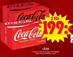 ICA Maxi COCA-COLA Läsk erbjuda