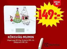 ICA Maxi Köksvåg mumin erbjuda