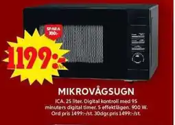 ICA Maxi Mikrovågsugn erbjuda