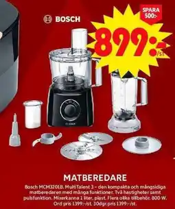 ICA Maxi BOSCH Matberedare erbjuda