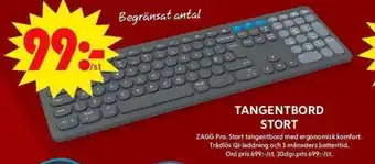 ICA Maxi Tangentbord stort erbjuda