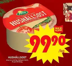 ICA Maxi ARLA Hushållsost erbjuda