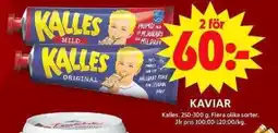 ICA Maxi KALLES Kaviar erbjuda