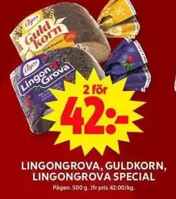 ICA Maxi Lingongrova, guldkorn, lingongrova special erbjuda