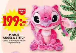 ICA Maxi Mjukis angel & stitch erbjuda