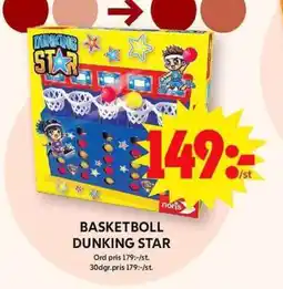 ICA Maxi Basketboll dunking star erbjuda