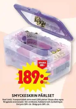 ICA Maxi Smyckeskrin pärlset erbjuda