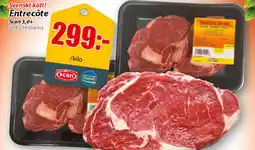 Extra Mjällby Stormarknad SCAN Entrecôte erbjuda