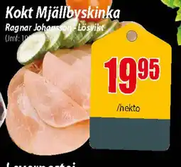 Extra Mjällby Stormarknad Kokt mjällbyskinka erbjuda