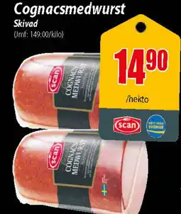 Extra Mjällby Stormarknad Cognacsmedwurst erbjuda