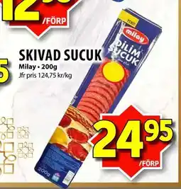 Matvärlden Tensta SKIVAD SUCUK erbjuda