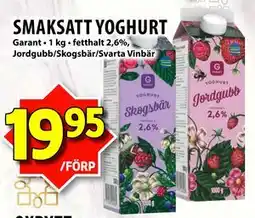 Matvärlden Tensta SMAKSATT YOGHURT erbjuda