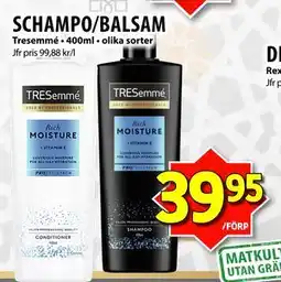 Matvärlden Tensta SCHAMPO/BALSAM erbjuda