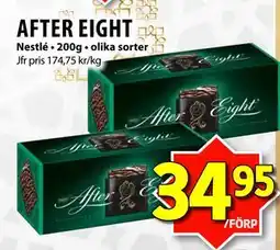 Matvärlden Tensta AFTER EIGHT erbjuda