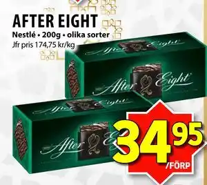 Matvärlden Tensta AFTER EIGHT erbjuda