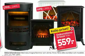 Rusta Dekorationsbrasa erbjuda