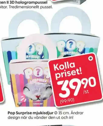 Pop Surprise Kramdjur