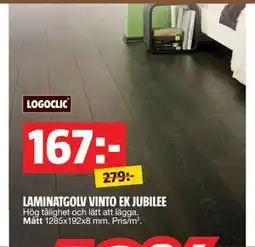 Bauhaus LAMINATGOLV VINTO EK JUBILEE erbjuda