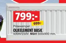 Bauhaus OLJEELEMENT BASIC erbjuda