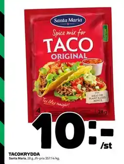 Coop TACOKRYDDA erbjuda