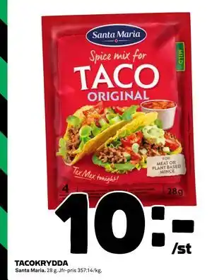 Coop TACOKRYDDA erbjuda