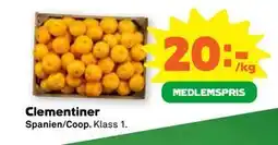 Stora Coop Clementiner, Medlemspris erbjuda