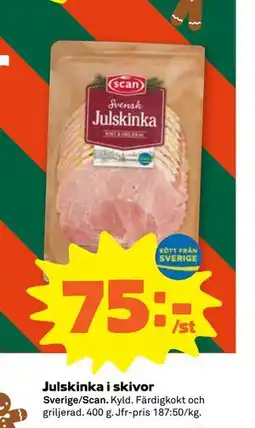 Stora Coop Julskinka i skivor erbjuda
