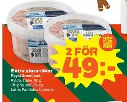 Stora Coop Extra stora räkor erbjuda
