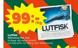Stora Coop Lutfisk erbjuda