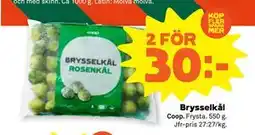 Stora Coop Brysselkål erbjuda