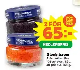 Stora Coop Stenbitsrom, Medlemspris erbjuda