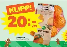 Stora Coop Apelsiner i nät erbjuda