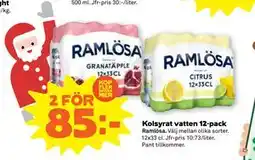 Stora Coop Kolsyrat vatten 12-pack erbjuda