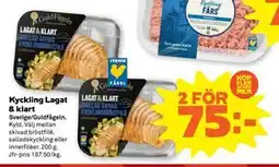 Stora Coop Kyckling Lagat & klart erbjuda