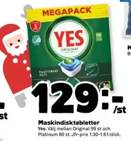 Stora Coop Maskindisktabletter erbjuda