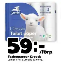 Stora Coop Toalettpapper 12-pack erbjuda