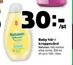 Stora Coop Baby hår-/ kroppsvård erbjuda