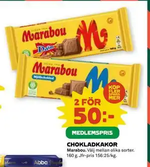 CHOKLADKAKOR, Medlemspris