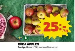Coop RÖDA ÄPPLEN erbjuda