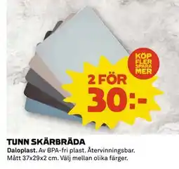 Coop TUNN SKÄRBRÄDA erbjuda