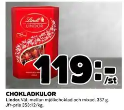 Coop CHOKLADKULOR erbjuda
