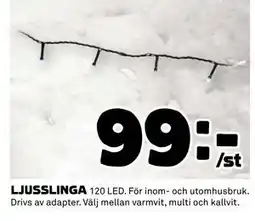 Coop LJUSSLINGA erbjuda