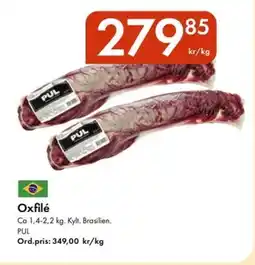 Snabbgross Oxfilé erbjuda