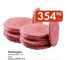 Snabbgross Hamburgare erbjuda