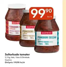 Snabbgross Soltorkade tomater erbjuda