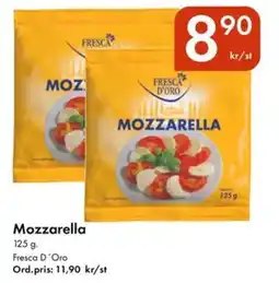 Snabbgross Mozzarella erbjuda