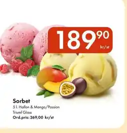 Snabbgross Sorbet erbjuda